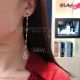 AAA APM Monaco Jewelry Replica - Asymmetric Multi-Color Diamonds Earrings  (6)_th.jpg